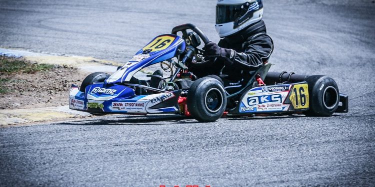 Ετοιμάζεται ο Σπυρογιάννης Νίκος για την Junior με Kart Republic