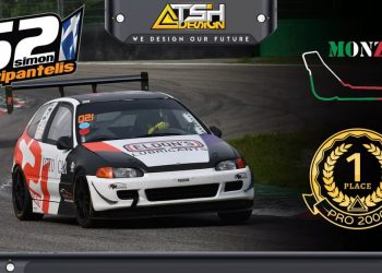 Νίκη και στην Monza για τον Σίμο Χατζηπαντελή για το ITALY Time Attack