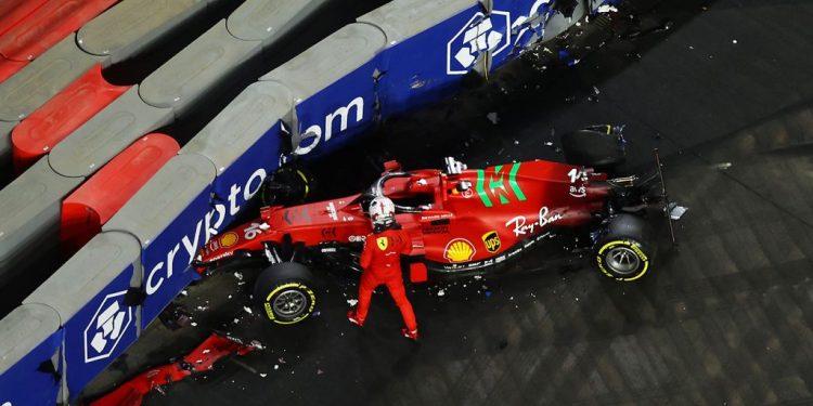Άσχημη έξοδο για τον Charles Leclerc στην Σαουδική Αραβία