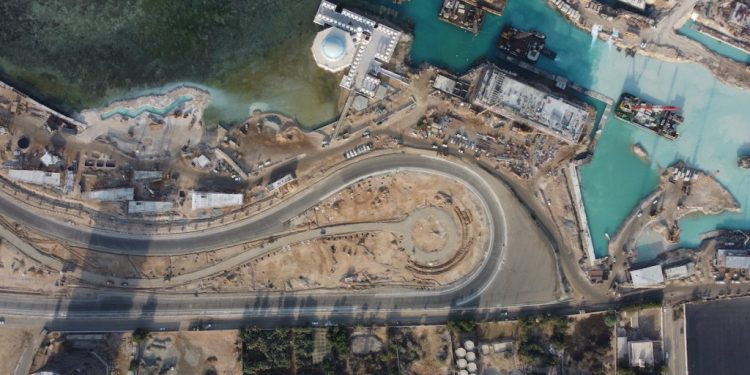 ΒΙΝΤΕΟ: Ανατριχιαστικό timelapse από την κατασκευή της STC SAUDI ARABIAN FORMULA 1