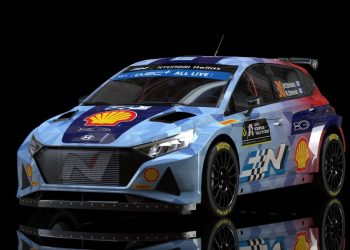 Τα αγωνιστικά χρώματα του Hyundai i20 N Rally2 των Μάνου και Κώστα Στεφανή