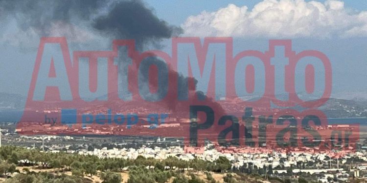 Φωτιά προκλήθηκε στο Αυτοκινητοδρόμιο Μεγάρων μετά από έξοδο αναβάτη