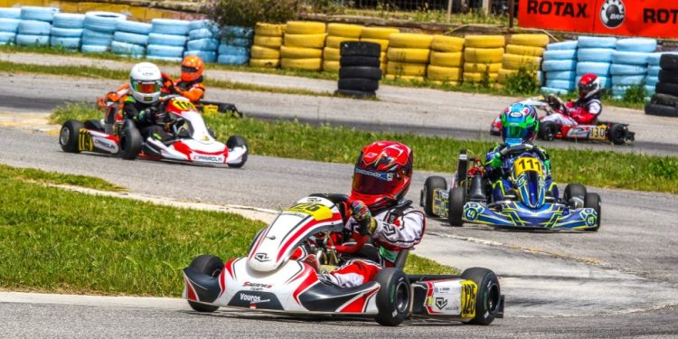 ROTAX MAX : Δύο οδηγοί και δύο βάθρα για την SAGANAS TEAM