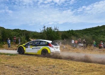 43ο ΡΑΛΛΥ  ΣΠΡΙΝΤ Α Χ Α Ι Ο Σ: Μάχες στα εκατοστά του δευτερολέπτου. Νικητές οι Κουκέας – Σπύρου με Ford Fiesta R5