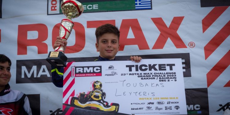 Λευτέρης Τούμπακας: Ετοιμάζει βαλίτσες για Μπαχρέιν μετά τον τίτλο στην MINI για το ROTAX MAX Challenge