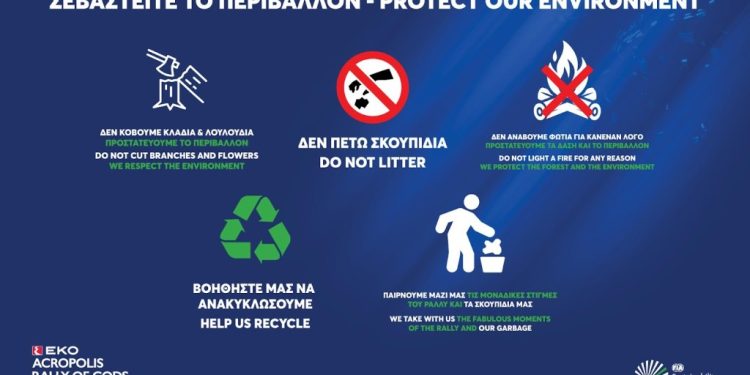 ΕΚΟ Ράλλυ Ακρόπολις: Με σεβασμό στο περιβάλλον