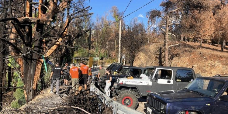 Η Λέσχη 4χ4 Πάτρας δίνει χέρι βοηθείας στα καμένα στο Γηροκομειό Πατρών