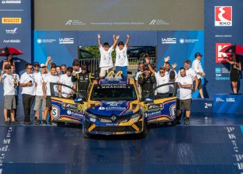 Ξανά στο βάθρο του Ράλλυ Ακρόπολις οι Χαλκιάς – Κομνός