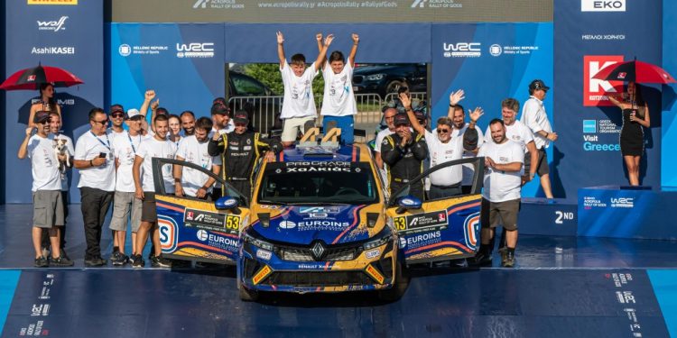 Ξανά στο βάθρο του Ράλλυ Ακρόπολις οι Χαλκιάς – Κομνός