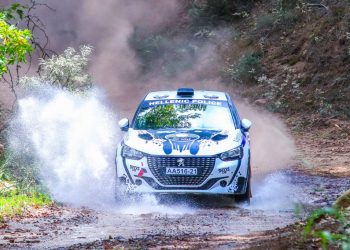 Hellenic Police Racing by VTP: Στην 3η θέση της RC4 o Γιάννης Πλάγος με το «λιοντάρι» Peugeot 208 Rally4»