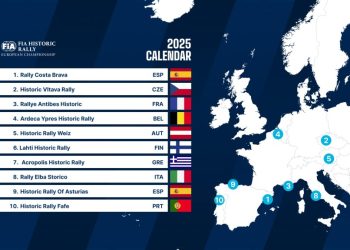 Ιστορικό Ράλλυ Ακρόπολις: Στο Ευρωπαϊκό Πρωτάθλημα Ράλλυ και το 2025