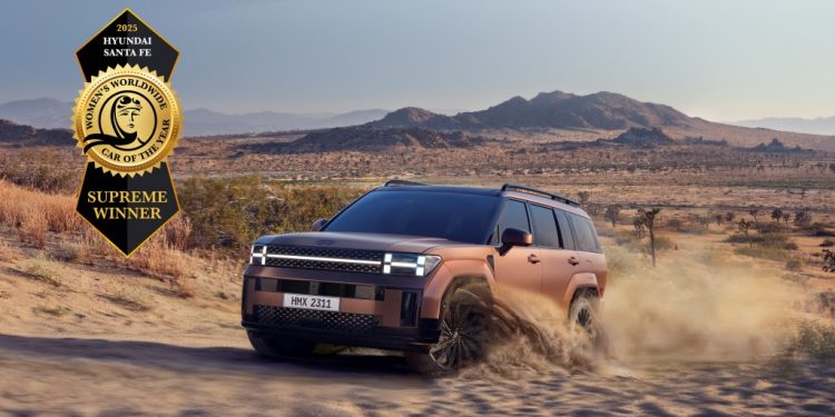 Το HYUNDAI SANTA FE ανακηρύσσεται ο μεγάλος νικητής του Women’s Worldwide Car of the Year