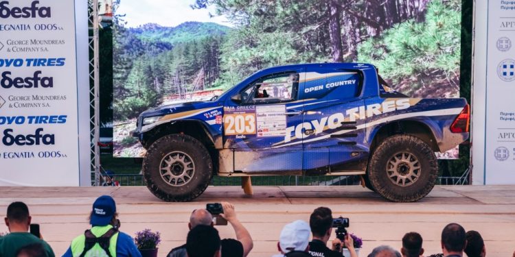 12ο BAJA GREECE: Χρυσός Χορηγός η TOYO TIRES